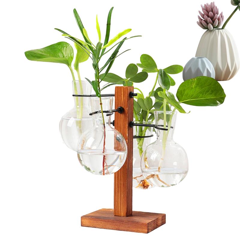 Propagation Station Vase - Standı ile Terrarium teraryum ekici ampul