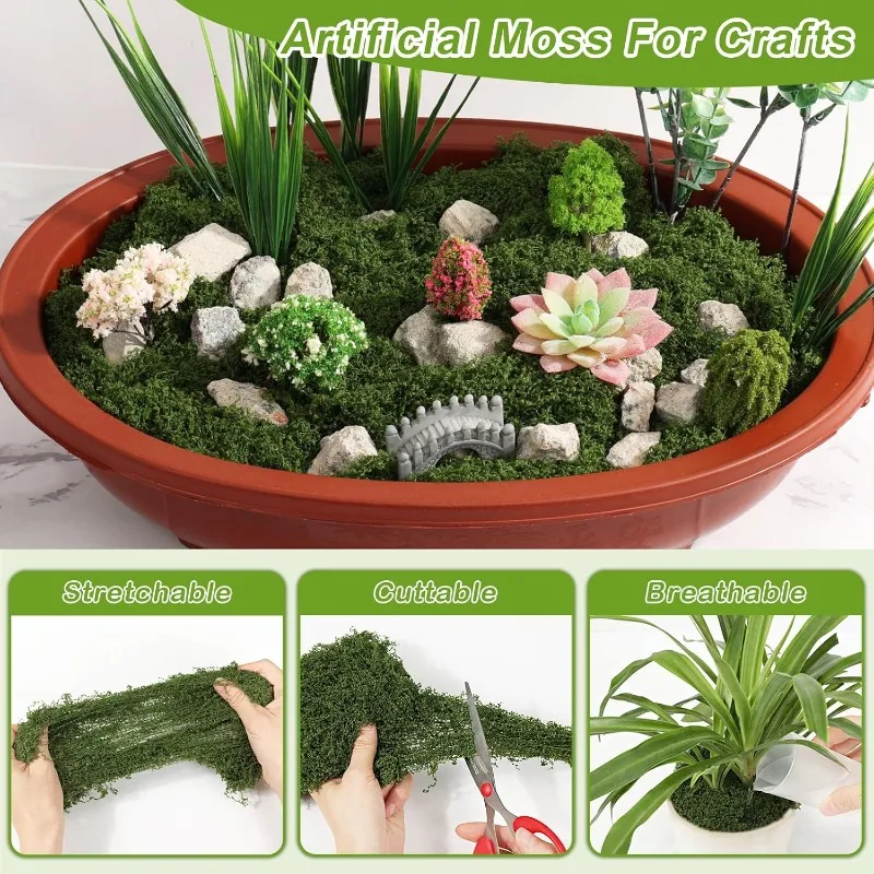 Sonsuz Yaşam Yosunu, Yapay Yeş - Sphagnum Moss Dry incelemesi ve fiyatı
